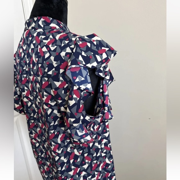 Lauren Ralph Lauren Women’s Multi-Color Blouse Size Medium EUC - Picture 6 of 9